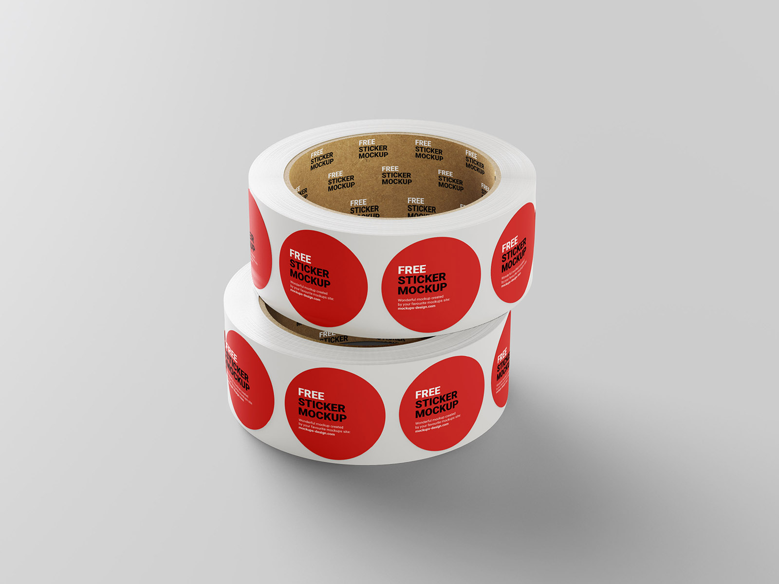 Custom Round Roll Stickers